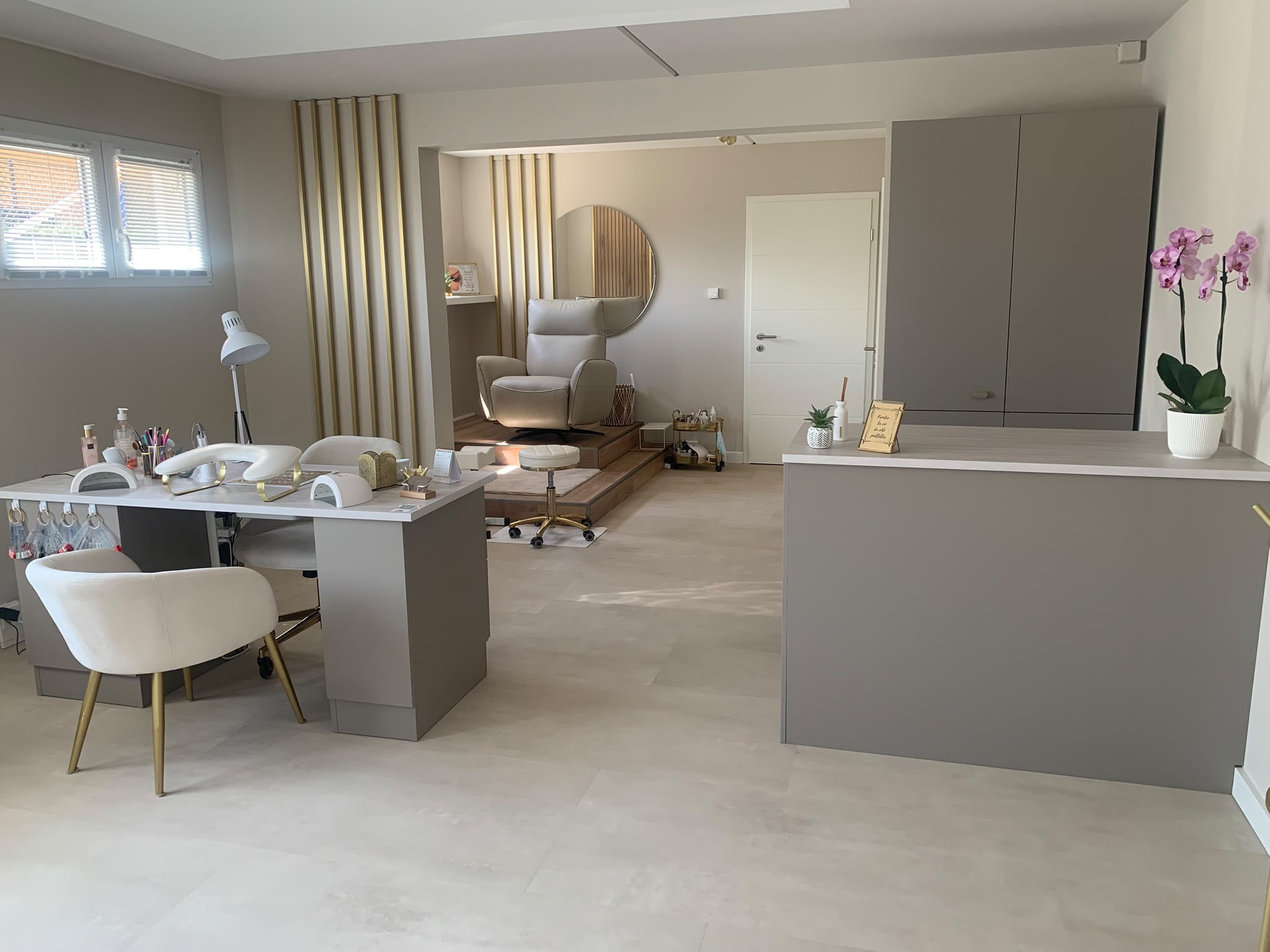 Intérieur de l'institut L'Instant d'Aimée